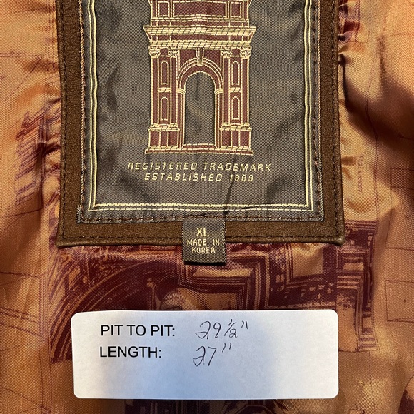 Men’s leather jacket pre-owned in very good condition. Soft leather Size XL - Picture 4 of 8